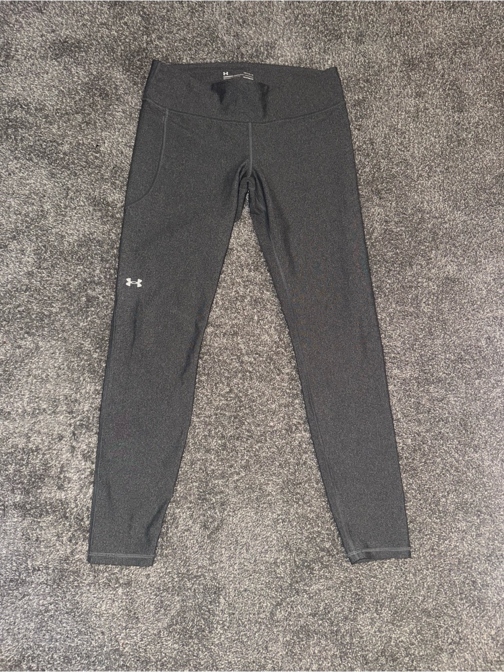 Under Armour Gray Women's Leggings with Logo